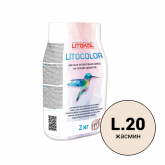Фуга для плитки Litokol Litocolor L.20 жасмин (2 кг) на сайте domix.by