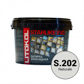 Фуга для плитки Litokol Starlike Evo S.202 Naturale (5 кг) на сайте domix.by