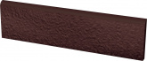 Клинкерная плитка Ceramika Paradyz Natural brown Duro цоколь (8,1x30) на сайте domix.by