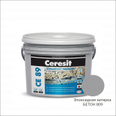 Фуга для плитки Ceresit Traepoxy Premium СЕ 89 бетон 809 (2,5 кг) на сайте domix.by