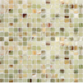 Мозаика Leedo Ceramica Pietrine Onice Jade Verde POL К-0129 (15х15) 7 мм на сайте domix.by