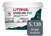 Фуга для плитки Litokol Starlike Evo S.130 Grigio Ardesia (1 кг) на сайте domix.by