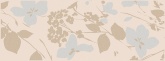 Плитка Kerama Marazzi Вилланелла цветы бежевый декор (15х40) на сайте domix.by