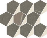 Плитка Italon Метрополис Гексагон Ворм мозаика арт. 620110000160 (25,4x31) на сайте domix.by