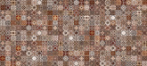 Плитка Cersanit Hammam рельеф коричневый HAG111D (20x44) на сайте domix.by