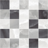 Плитка Laparet Prime мозаичный серый микс декор (25х25) на сайте domix.by