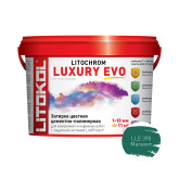 Фуга для плитки Litokol Luxury Evo LLE.390 малахит (2 кг) на сайте domix.by