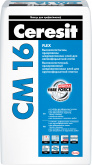 Клей для плитки Ceresit CM 16 Flex (25кг) на сайте domix.by