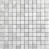 Мозаика Leedo Ceramica Pietrine Dolomiti bianco POL К-0122 (23х23) 7 мм на сайте domix.by