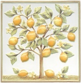 Плитка Kerama Marazzi Капри лимонное дерево декор (20х20) на сайте domix.by