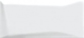 Плитка Cersanit Evolution белый рельеф EVG052 (20x44) на сайте domix.by