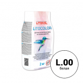 Фуга для плитки Litokol Litocolor L.00 белая (2 кг) на сайте domix.by