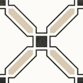 Керамогранит Laparet Chester белый матовый карвинг (19,6х19,6) на сайте domix.by