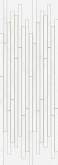 Плитка Italon Шарм Делюкс Бьянко Микеланжело Стрип люкс (26x75) на сайте domix.by