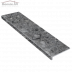 Плитка Idalgo Герда черный ступень матовая MR (32х120)
