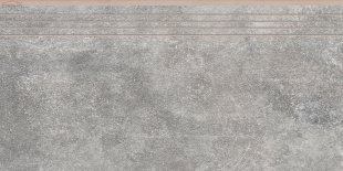 Плитка Cerrad Montego grafit обрезной матовый ступень (29,7х59,7)
