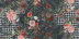 Плитка Kerama Marazzi  Цветы декорированный обрезной SG590500R  (119,5x238,5)