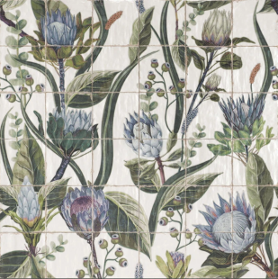 Плитка Mainzu Ceramic Cinque Terre Mural Protea (20х20) (комплект из 36 шт.)