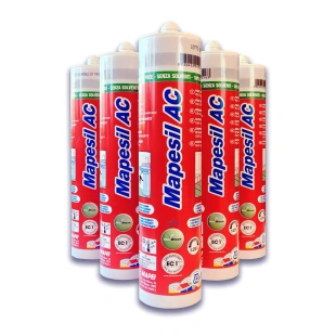 Герметик силиконовый Mapei Mapesil AC N144 шоколад (310 мл)