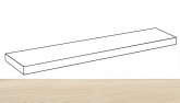 Плитка Italon Рум Вуд Беж ступень угловая левая (33x120) на сайте domix.by