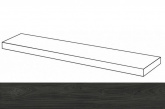 Плитка Italon Рум Вуд Блэк ступень угловая правая (33x120) на сайте domix.by