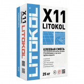 Клей для плитки Litokol  X11 EVO (25кг) на сайте domix.by