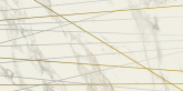 Плитка Italon Шарм Делюкс Уолл Проджект Арабескато Уайт Вставка Голден Лайн 600080000421 (40x80) на сайте domix.by