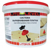 Система выравнивания плитки Litokol Litolevel комплект (ведро 150шт.)