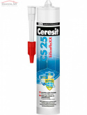 Герметик силиконовый Ceresit CS 25 санитарный мраморно-белый (03) 280 мл на сайте domix.by