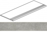 Плитка Italon Скайлайн Сноу ступень (30x120) реттифицированный